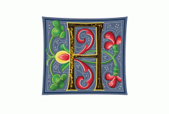 Animation des Buchstaben "A" aus einer Zitatesammlung 'A-Z'