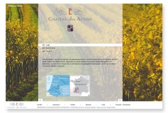 Website-Entwurf: Karte von Frankreich – Region “Le Sud-Ouest"