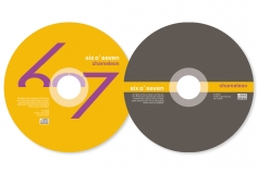 CD-Gestaltung "chameleon" der Newcomer-Band SIX O' SEVEN