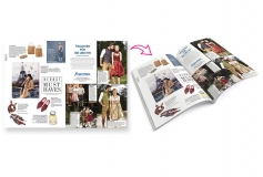 Beispiel einer Doppelseite inkl. Anzeigengestaltung "KIR"